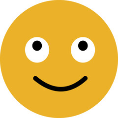 Fototapeta premium Emoji emoticons featuring smiling faces and joyful expressions for digital communication