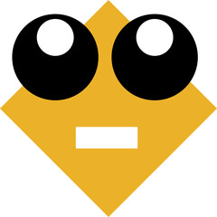 Emoji emoticons featuring smiling faces and joyful expressions for digital communication