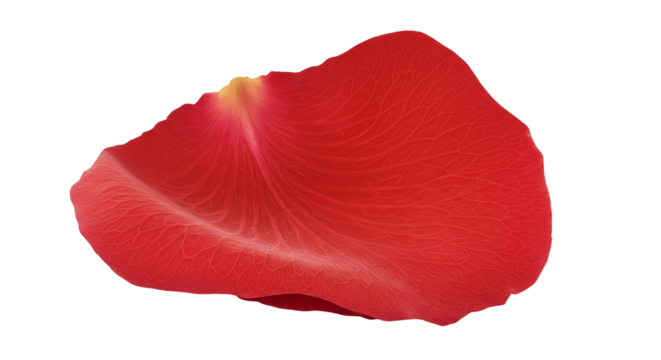 Isolated Red Flower Petal Closeup Soft Texture - Powered by Adobe
