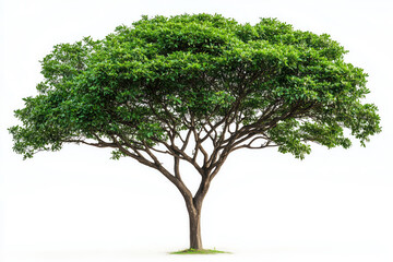 Obraz premium Tropical tree on the empty space background.