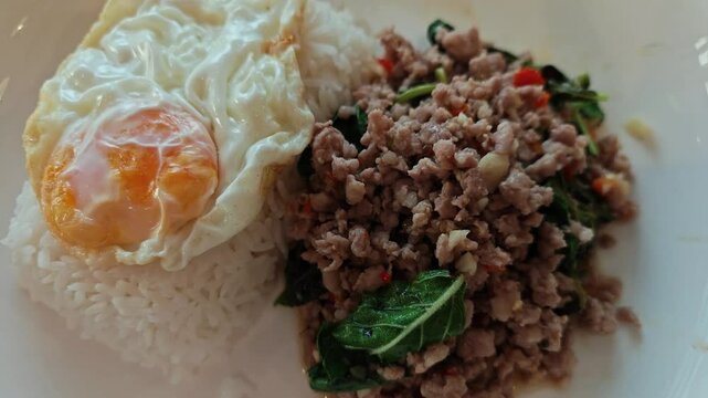 Pad Krapow Rice