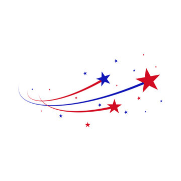 Red White Blue Decorations clip art preview