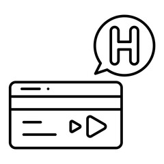 Keycard icon