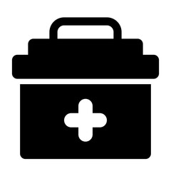First Aid Kit Medical Box Icon