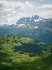 Obraz premium mountain landscape with mountains