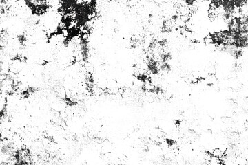 Fototapeta premium Abstract grainy vector pattern on black transparent background with vintage distressed effect for advertising banners, design elements, print concepts. 