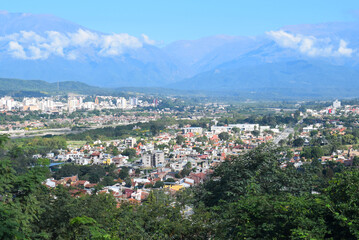 Cityscape of San Salvador de Jujuy, Argentina