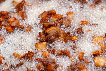 Fritada de cerdo crujiente y sabrosa  