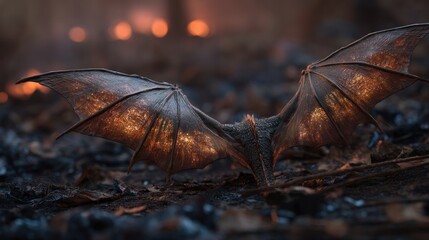 Bat wings fire