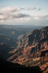 Kauai Waimea Canyon State Park, View of the Napali Coast during sunrise © TBC