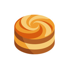 caramel swirl cheesecake on white background  (1).svg