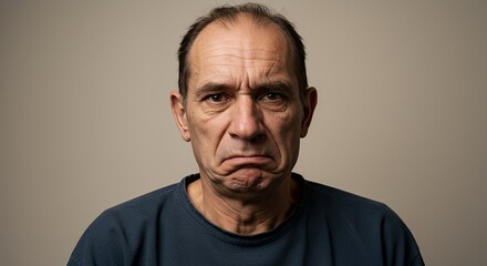 Portrait of a Disappointed Man