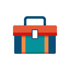 toolbox on white background   