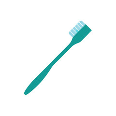 toothbrush on white background   