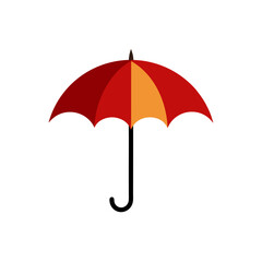 umbrella on white background 