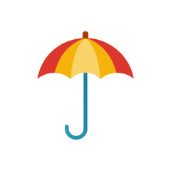umbrella on white background 