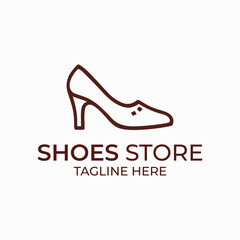 women shoe store logo
