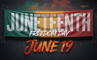 Juneteenth Freedom Day, Generative ai.