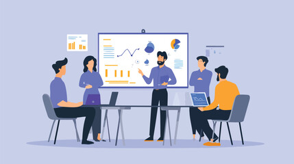 Business Leader Presenting Risk Management Strategies on a Whiteboard, Risk Management