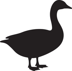 Canadian Geese Silhouettes