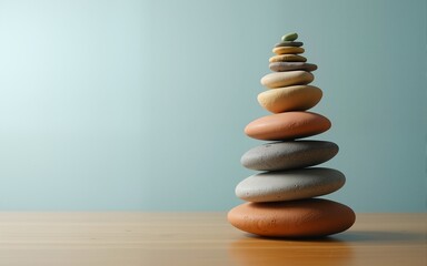 Stacking balance. High quality