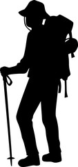 Hiker Silhouette
