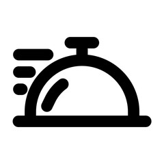 Line vector icon catering representing travel and vacation themes. Perfect for tourism websites, booking apps. Clean SVG format, fully scalable and editable for web or print.