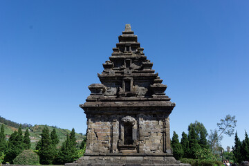Arjuna Temple complex in Dieng. (In this complex there are Semar, Srikandi, Puntadewa and Sembadra...
