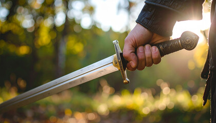 sword in the grass