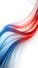 Minimal Curved Brush Strokes with Multicolor Gradient Mobile Ratio Composition