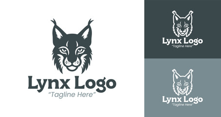 Sleek and Modern Lynx Logo Design for Business Branding and Identity Solutions © radjarz