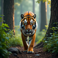 Obraz premium tiger in the jungle