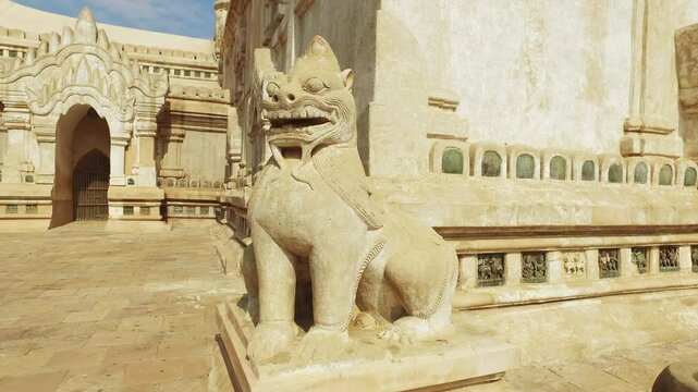 Ananda Temple lion