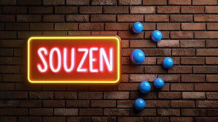 Obraz premium neon sign displaying 