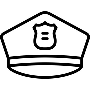 recommend clip art: police hat icon