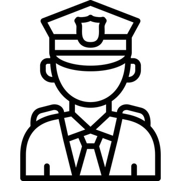 recommend clip art: police officer icon