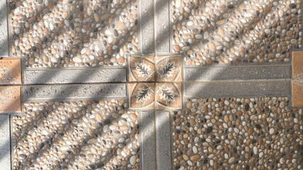 chain link fence with chain