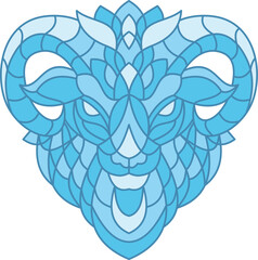 Goat Blue Design Concept