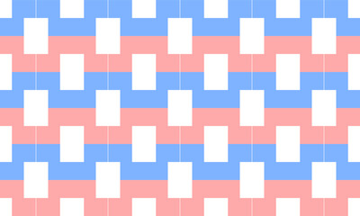 Blue and pink horizontal striped background, set of geometric patterns, 70's year themes vintage green strip repeat pattern, replete image design for fabric pattern or wallpaper