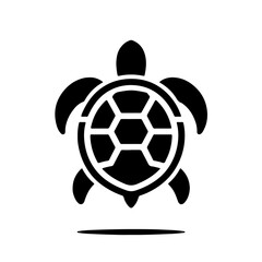 Obraz premium Turtle silhouette , Turtle vector