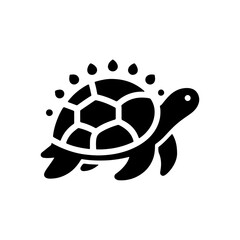 Obraz premium Turtle silhouette , Turtle vector