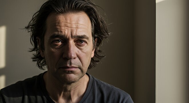 Portrait of a Man Contemplating