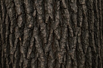Obraz premium Close-Up of Tree Bark: Rustic Wood Textures in Nature's Organic Forest