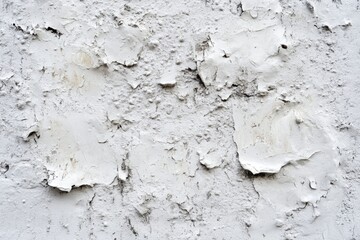 Fototapeta premium Peeling white paint on a textured surface
