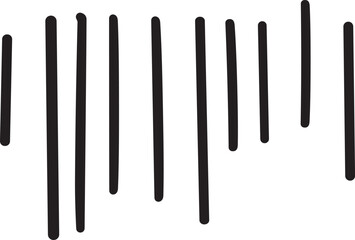 落ち込むときに使える手書きの効果線