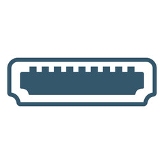 Computer port icon design