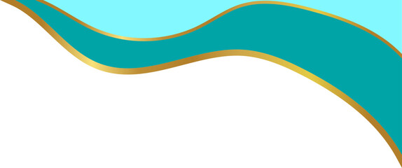 teal thai wave design vector for Thai ornament decoration, border design, certificate, or invitation layout