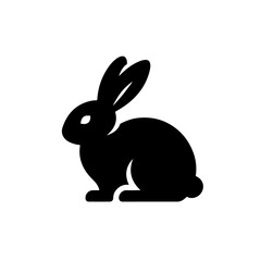 Rabbit silhouette , Rabbit  vector