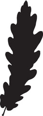 OAK LEAF SILHOUETTE