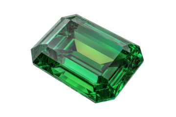 A green gemstone with a green center and a green border